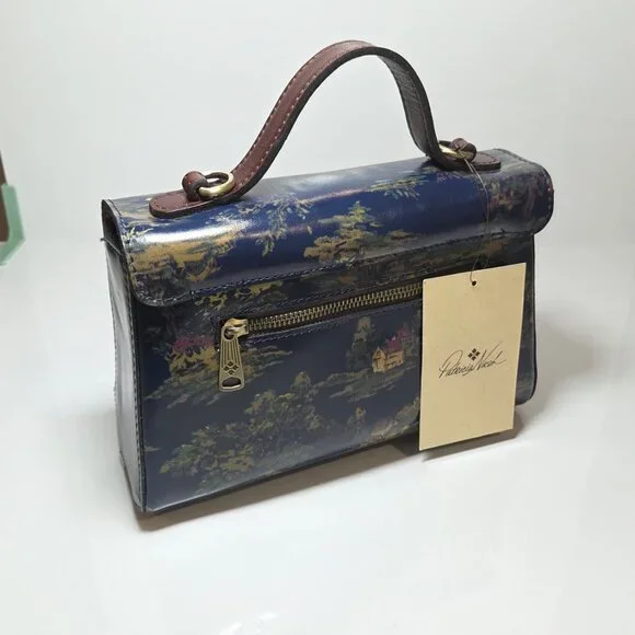 NWT Patricia Nash Carisbrooke Satchel Crossbody Kent Countryside - Picture 4 of 6